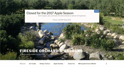 Desktop Screenshot of firesideorchard.com